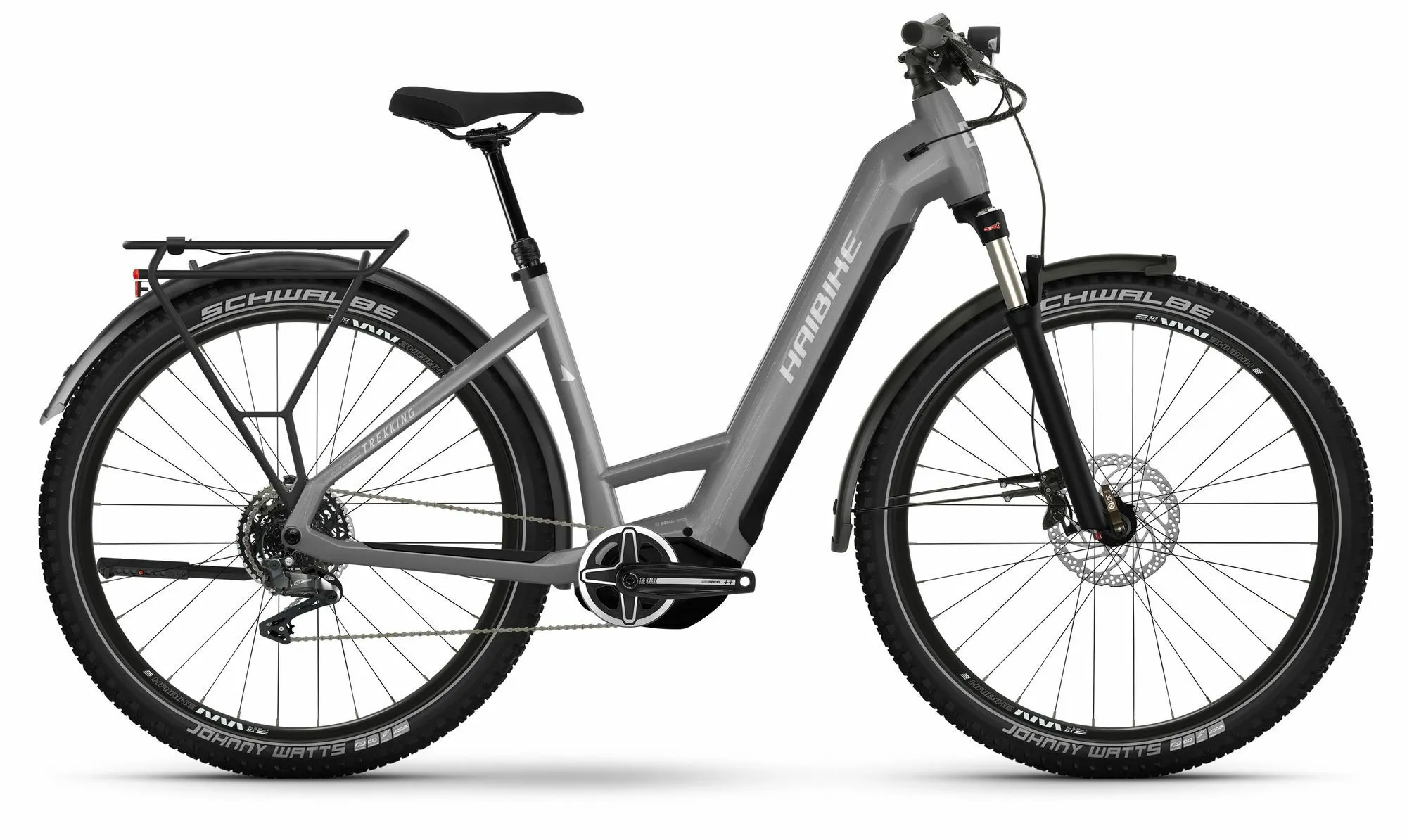 HAIBIKE Trekking 7 urban grey/white-gloss 27,5" 750 Wh Wave, Hersteller-urban grey/white-gloss, 45cm HAIBIKE Trekking 7 urban grey/white-gloss 27,5" 750 Wh Wave, Hersteller-urban grey/white-gloss, 45cm