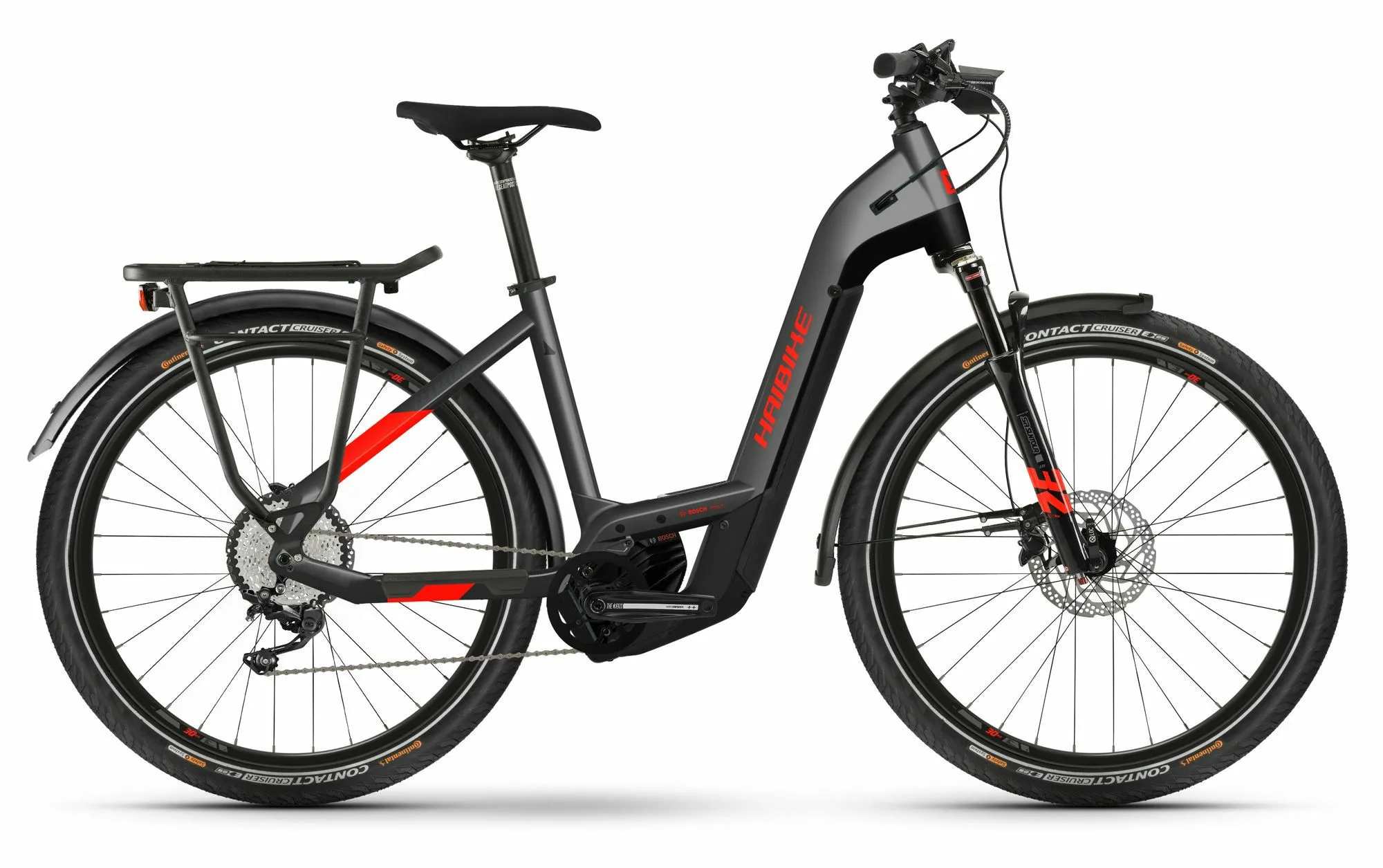 HAIBIKE Trekking 9 anthracite/red 27,5" 625 Wh Wave HAIBIKE Trekking 9 anthracite/red 27,5" 625 Wh Wave