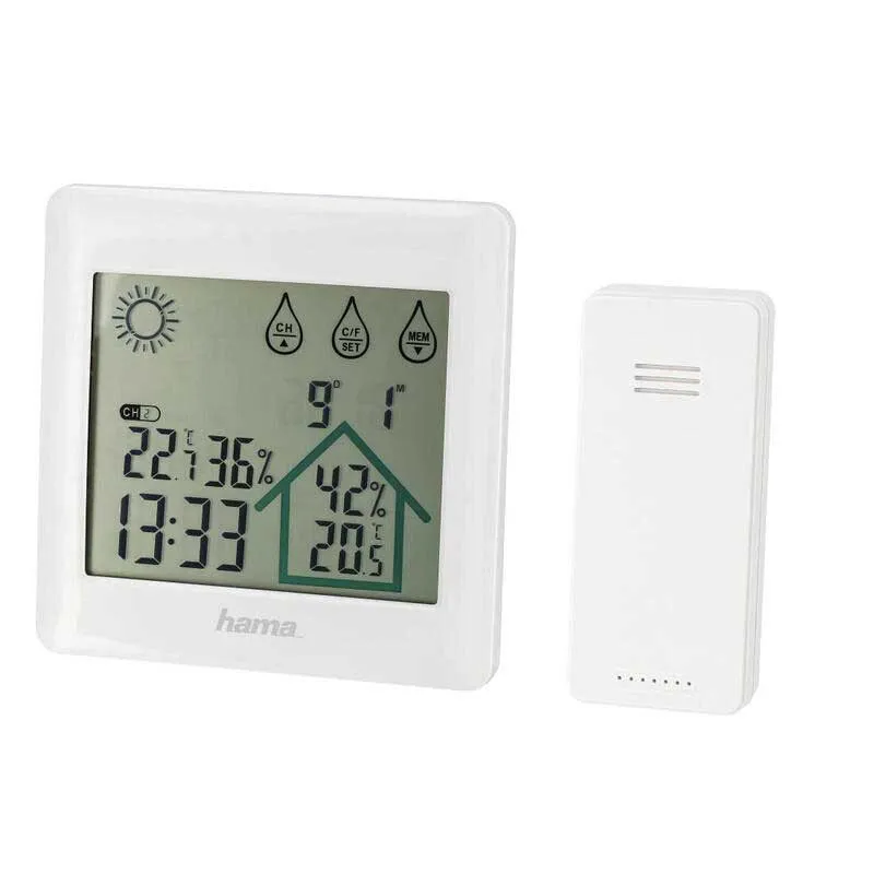 Hama Action Wetterstation, White, One Size Hama Action Wetterstation, White, One Size