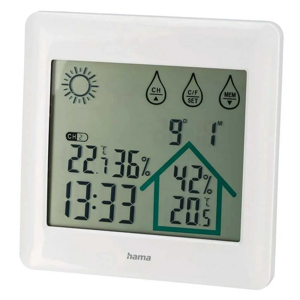 Hama Action Wetterstation, White, One Size Hama Action Wetterstation, White, One Size
