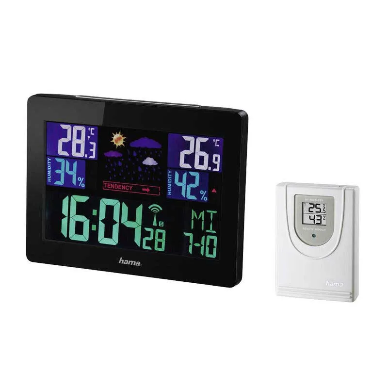 Hama Ews-1400 Wetterstation, Black, One Size Hama Ews-1400 Wetterstation, Black, One Size