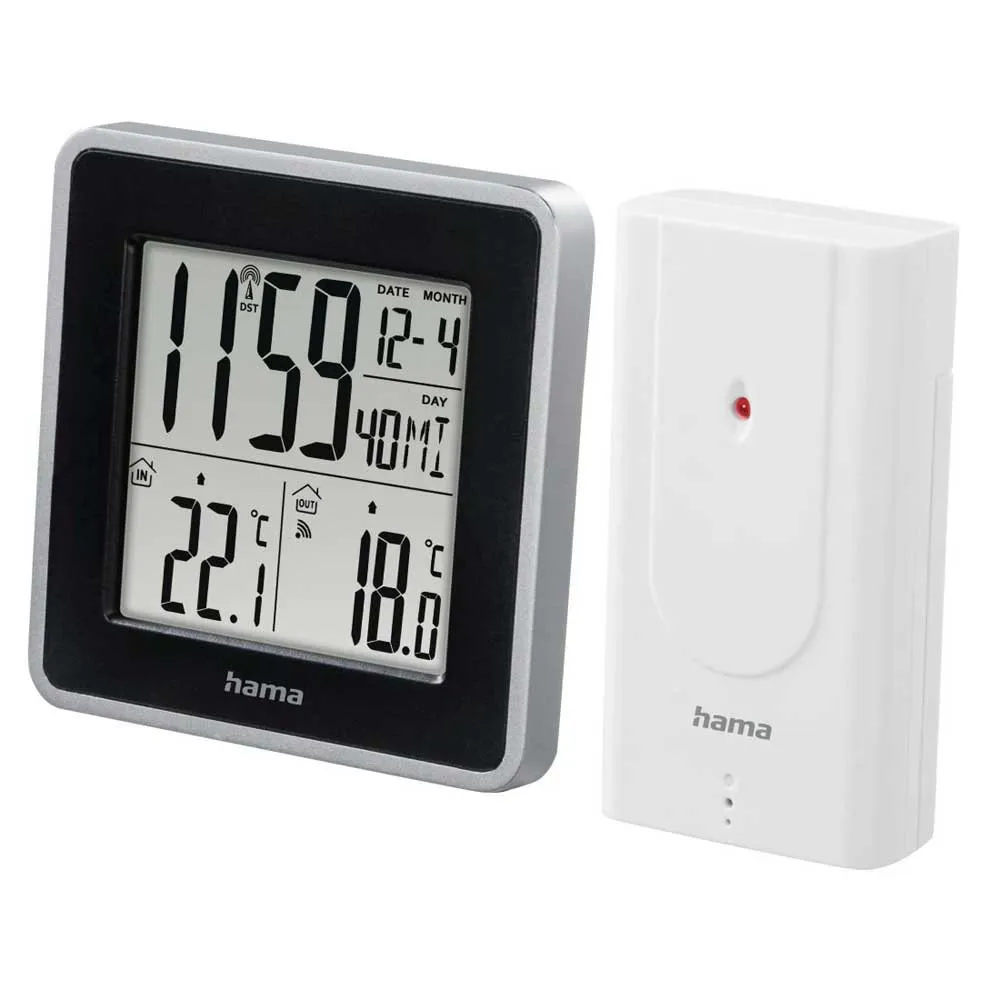 Hama Ews Intro Wetterstation, Grey / black, One Size Hama Ews Intro Wetterstation, Grey / black, One Size