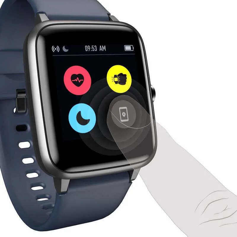 Hama Fit 4900 Smartwatch, Blue / black