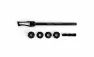 Hamax 12mm Universal Steckachse, Schwarz, 12mm
