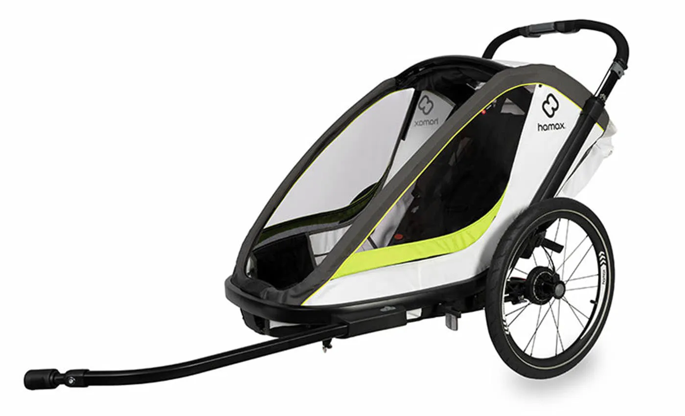 Hamax Breeze ONE (2022), Weiss,grün, One Size Hamax Breeze ONE (2022), Weiss,grün, One Size