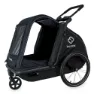 Hamax Pluto Anhängerset Für Große Hunde, Navy / black, One Size