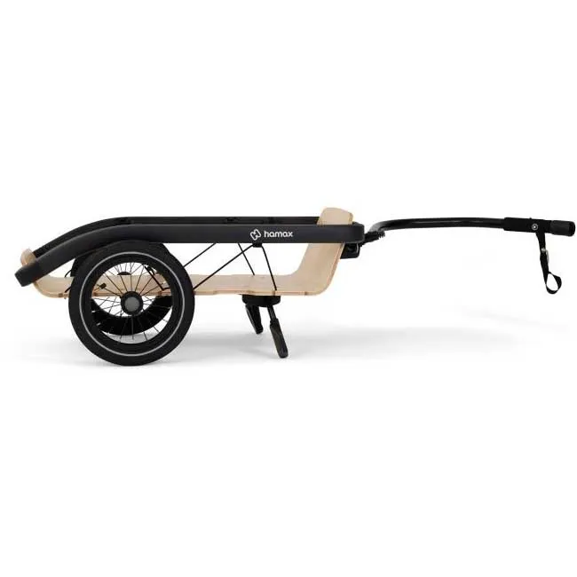Hamax Venture Fahrradanhänger, Plywood, Max 60kg