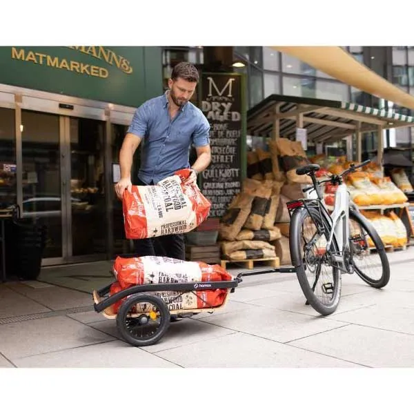 Hamax Venture Fahrradanhänger, Plywood, Max 60kg
