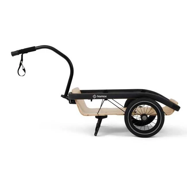 Hamax Venture Fahrradanhänger, Plywood, Max 60kg