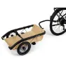 Hamax Venture Fahrradanhänger, Plywood, Max 60kg