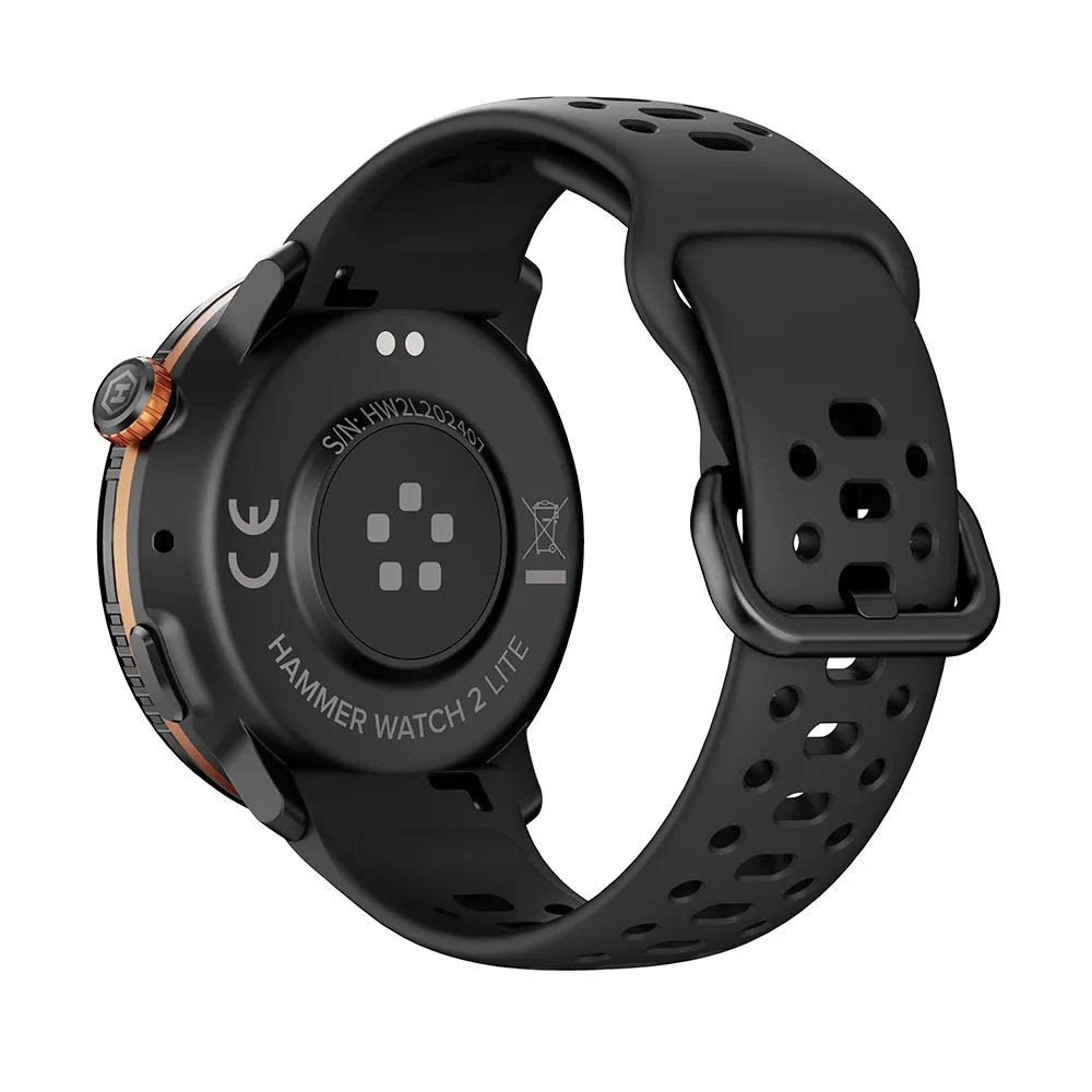 Hammer Watch 2 Lite Smartwatch, Black Hammer Watch 2 Lite Smartwatch, Black