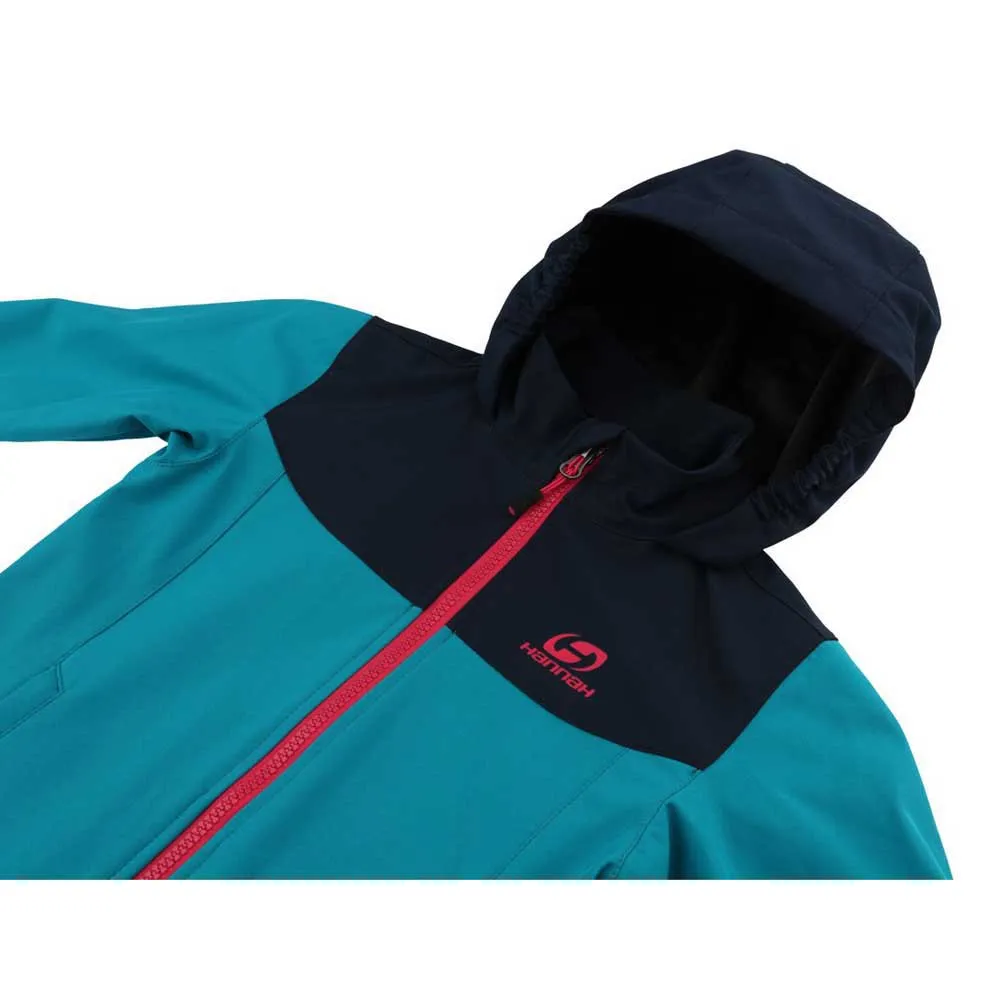 Hannah Abona Softshelljacke, Enamel blue / black iris, 6-7Y Hannah Abona Softshelljacke, Enamel blue / black iris, 6-7Y