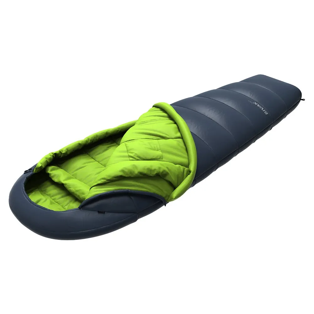 Hannah Bivak 240 Schlafsack, Midnight navy / lime green ii, Left Zipper Hannah Bivak 240 Schlafsack, Midnight navy / lime green ii, Left Zipper