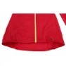 Hannah Custo Jacke female, Rouge red / sulphur