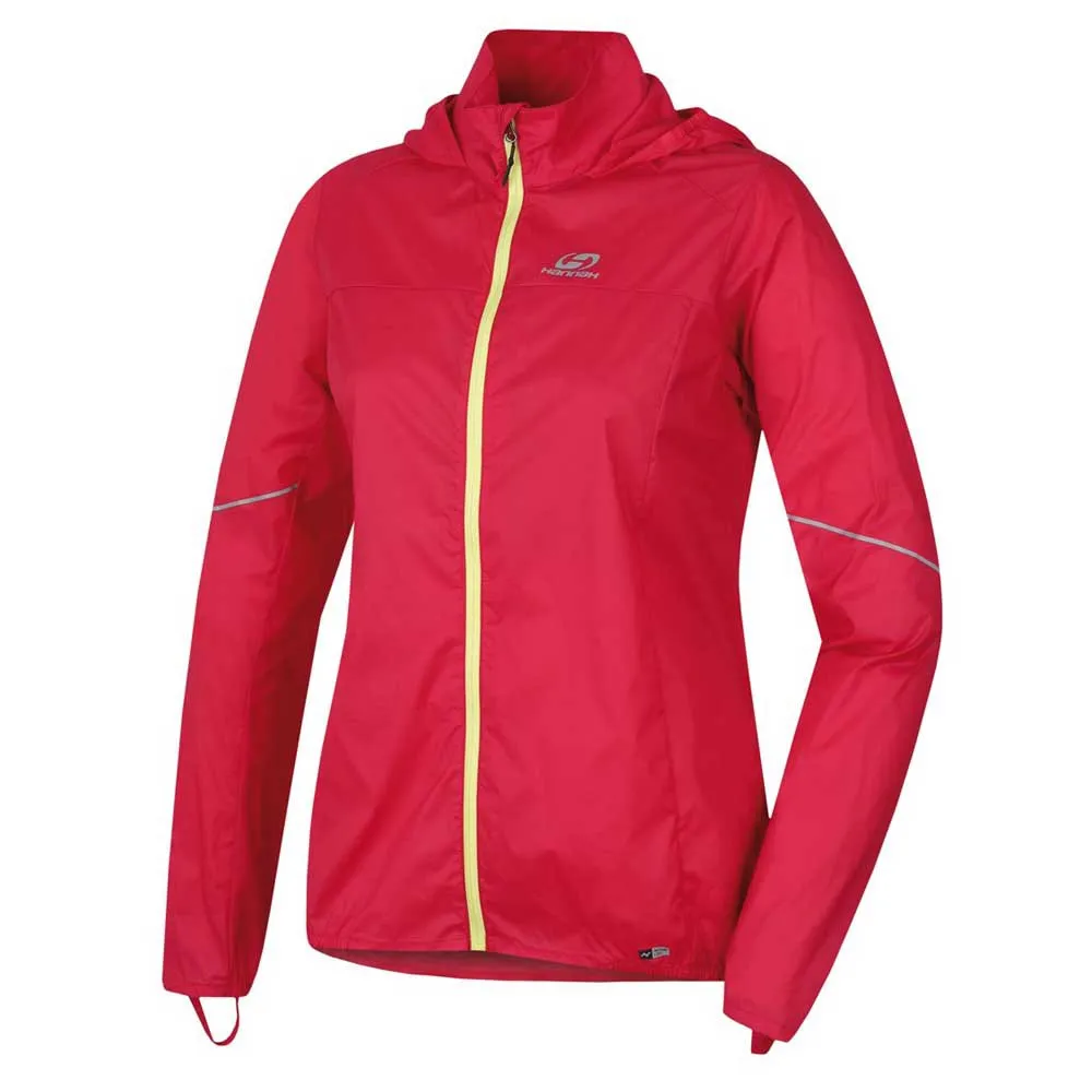 Hannah Custo Jacke female, Rouge red / sulphur Hannah Custo Jacke female, Rouge red / sulphur