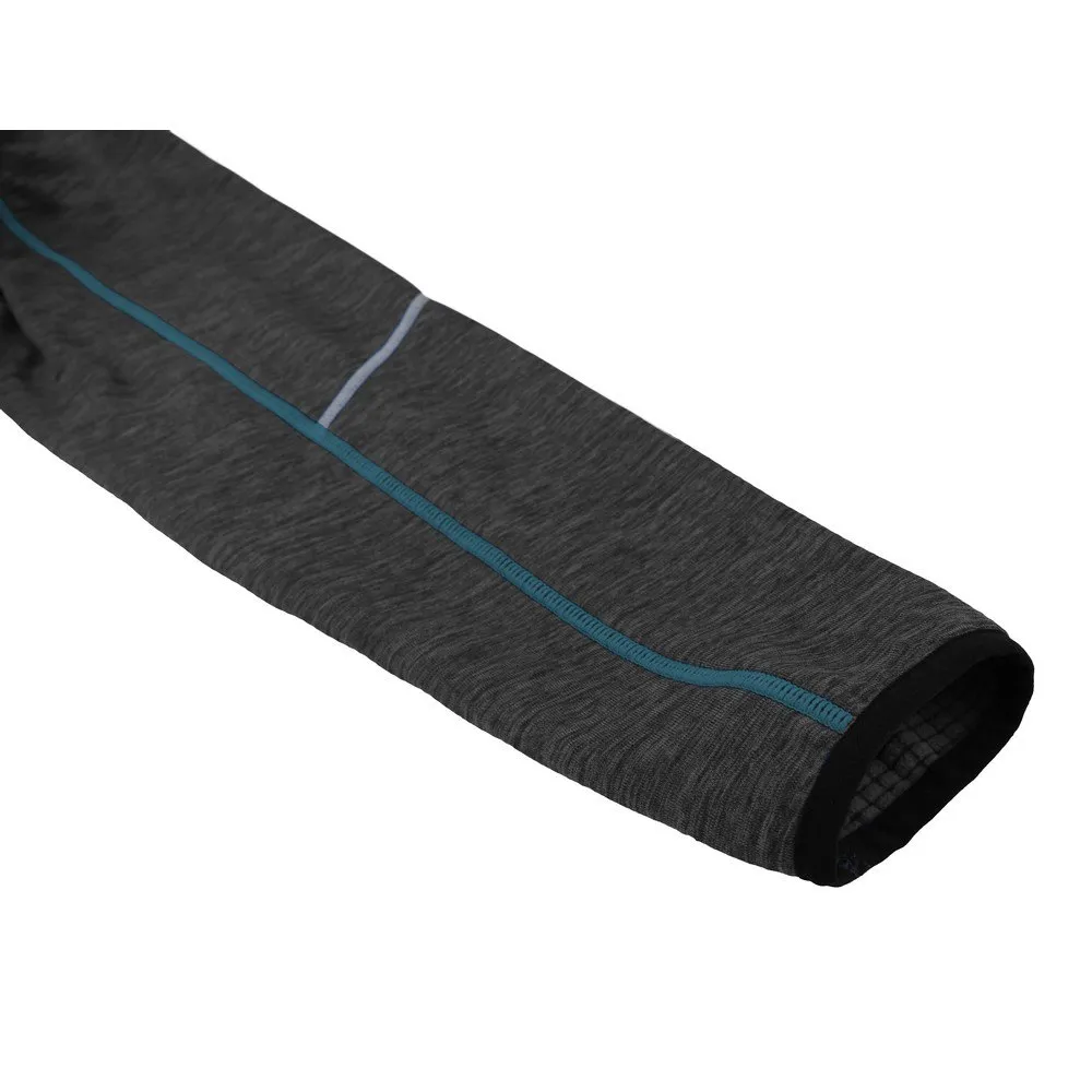 Hannah Demarco Fleece Mit Durchgehendem Reißverschluss, Dark gray melange Hannah Demarco Fleece Mit Durchgehendem Reißverschluss, Dark gray melange