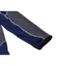 Hannah Maddox Fleece Mit Halbem Reißverschluss, Twilight blue / light gray melange