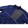 Hannah Maddox Fleece Mit Halbem Reißverschluss, Twilight blue / light gray melange