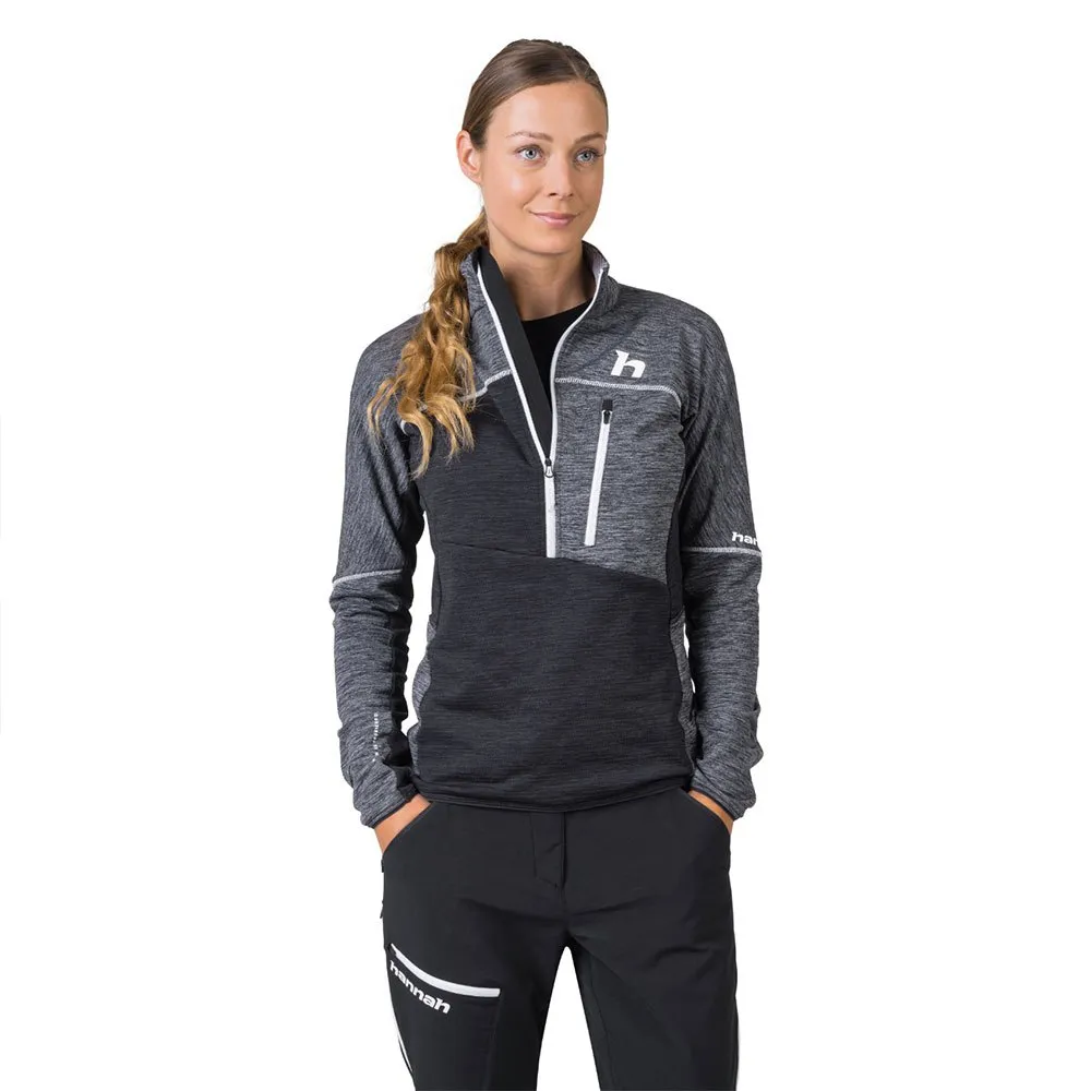 Hannah Meda Fleece Mit Halbem Reißverschluss Hannah Meda Fleece Mit Halbem Reißverschluss