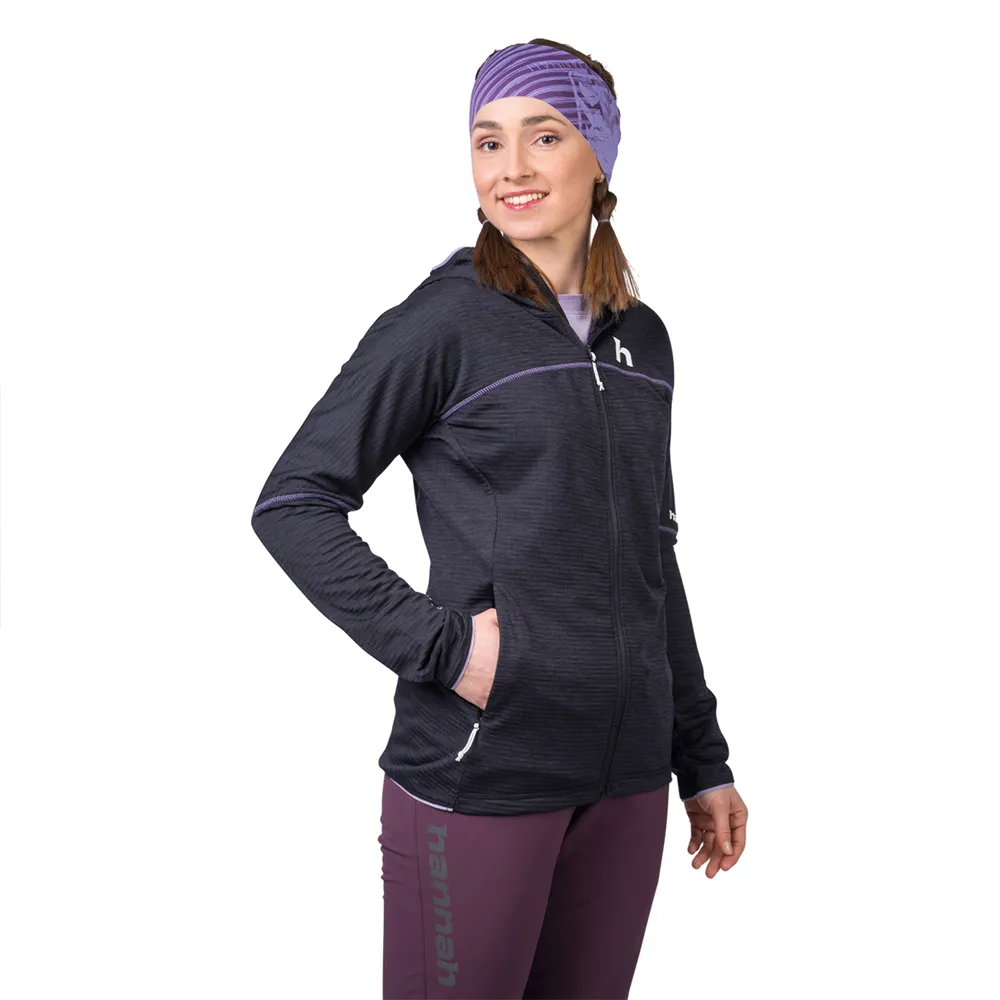 Hannah Meda Hoody Fleece Mit Durchgehendem Reißverschluss Hannah Meda Hoody Fleece Mit Durchgehendem Reißverschluss