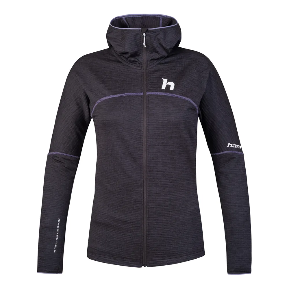 Hannah Meda Hoody Fleece Mit Durchgehendem Reißverschluss Hannah Meda Hoody Fleece Mit Durchgehendem Reißverschluss
