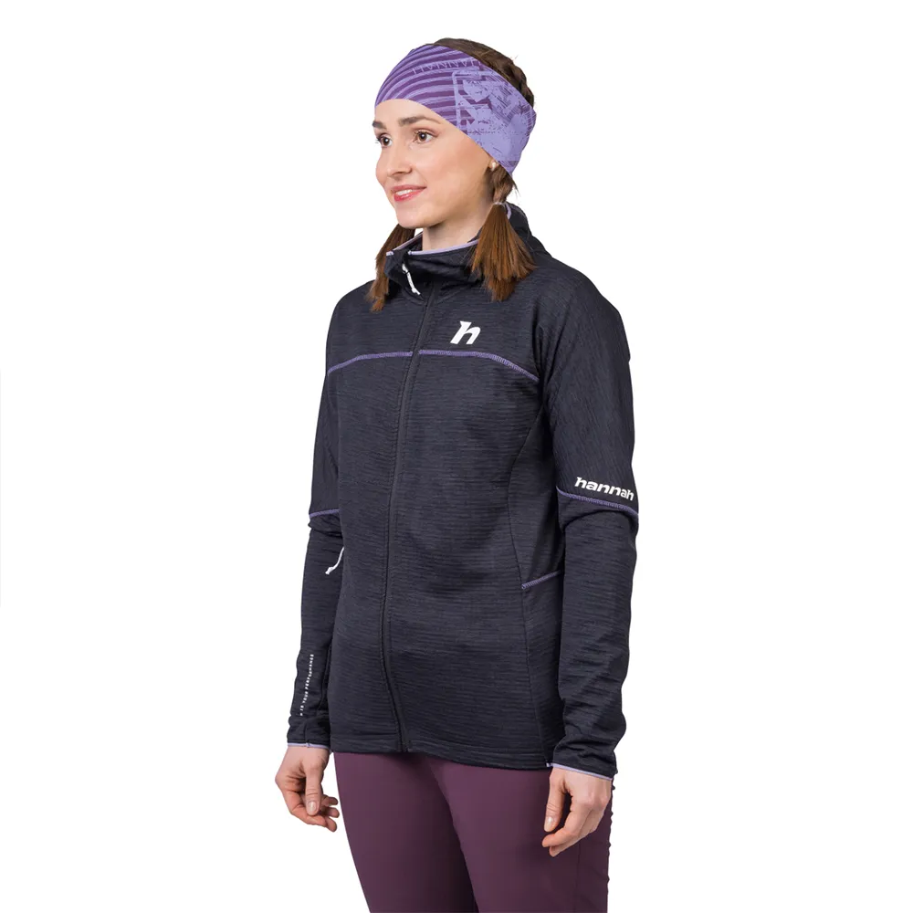 Hannah Meda Hoody Fleece Mit Durchgehendem Reißverschluss Hannah Meda Hoody Fleece Mit Durchgehendem Reißverschluss