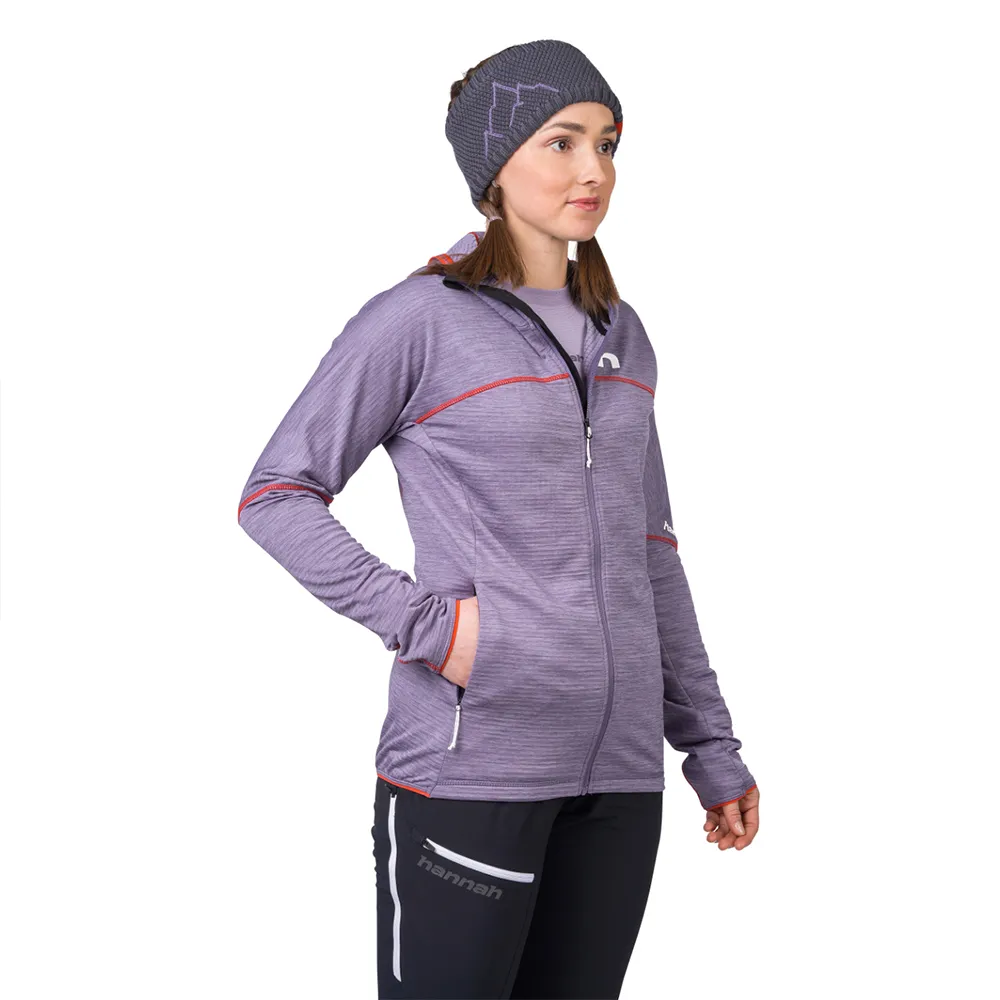 Hannah Meda Hoody Fleece Mit Durchgehendem Reißverschluss Hannah Meda Hoody Fleece Mit Durchgehendem Reißverschluss