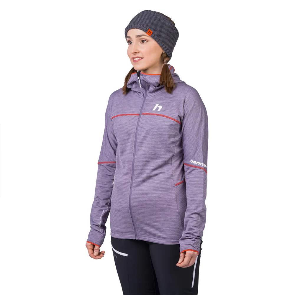 Hannah Meda Hoody Fleece Mit Durchgehendem Reißverschluss Hannah Meda Hoody Fleece Mit Durchgehendem Reißverschluss