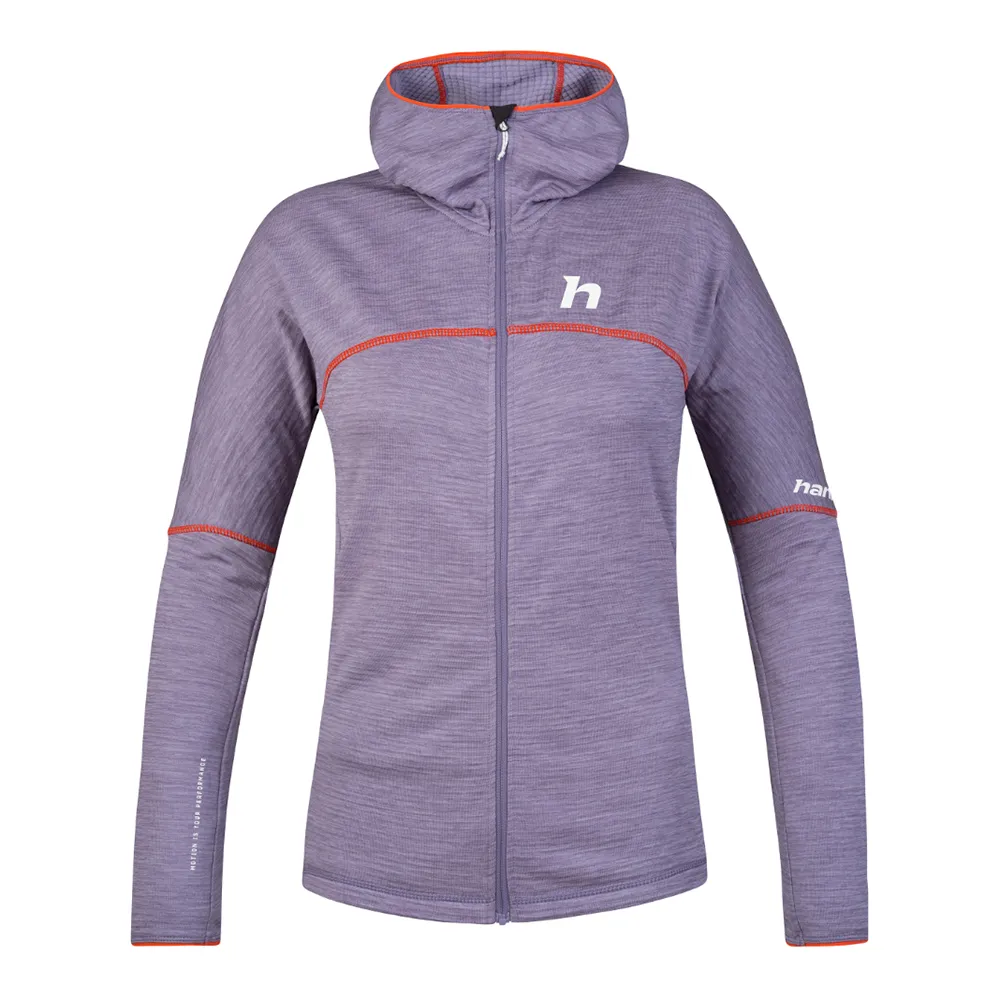 Hannah Meda Hoody Fleece Mit Durchgehendem Reißverschluss Hannah Meda Hoody Fleece Mit Durchgehendem Reißverschluss
