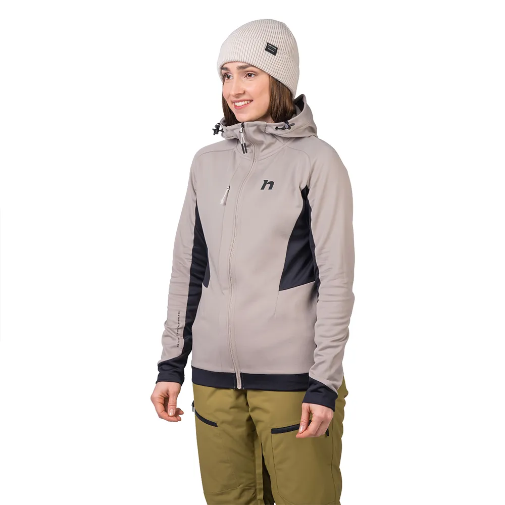 Hannah Nela Hoody Fleece Mit Durchgehendem Reißverschluss Hannah Nela Hoody Fleece Mit Durchgehendem Reißverschluss