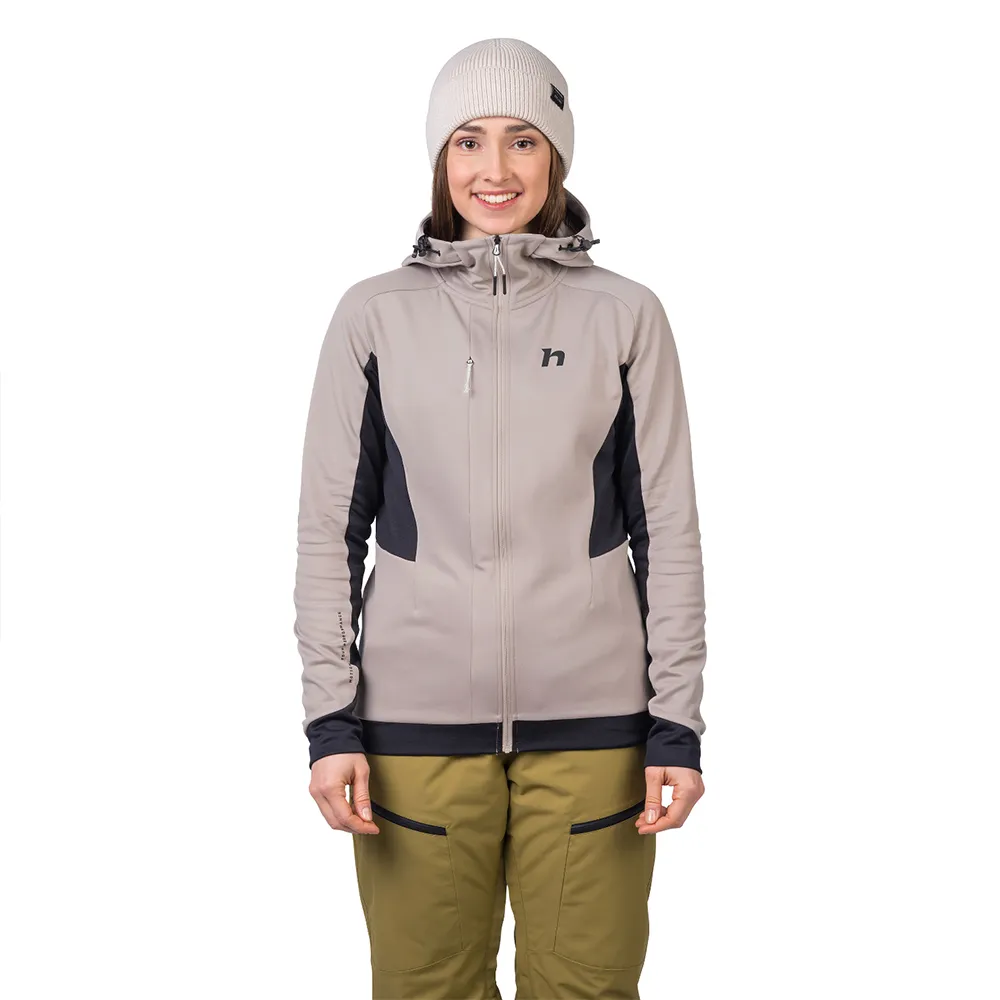 Hannah Nela Hoody Fleece Mit Durchgehendem Reißverschluss Hannah Nela Hoody Fleece Mit Durchgehendem Reißverschluss
