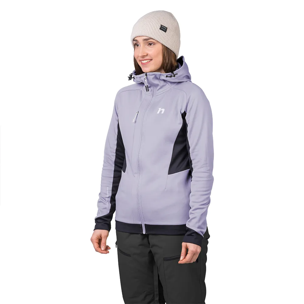 Hannah Nela Hoody Fleece Mit Durchgehendem Reißverschluss Hannah Nela Hoody Fleece Mit Durchgehendem Reißverschluss