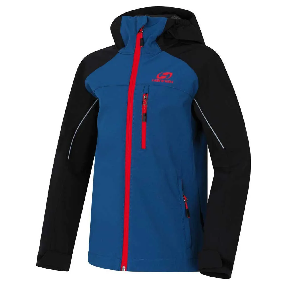 Hannah Traynor Softshelljacke, Moroccan blue / anthracite, 4-5Y Hannah Traynor Softshelljacke, Moroccan blue / anthracite, 4-5Y