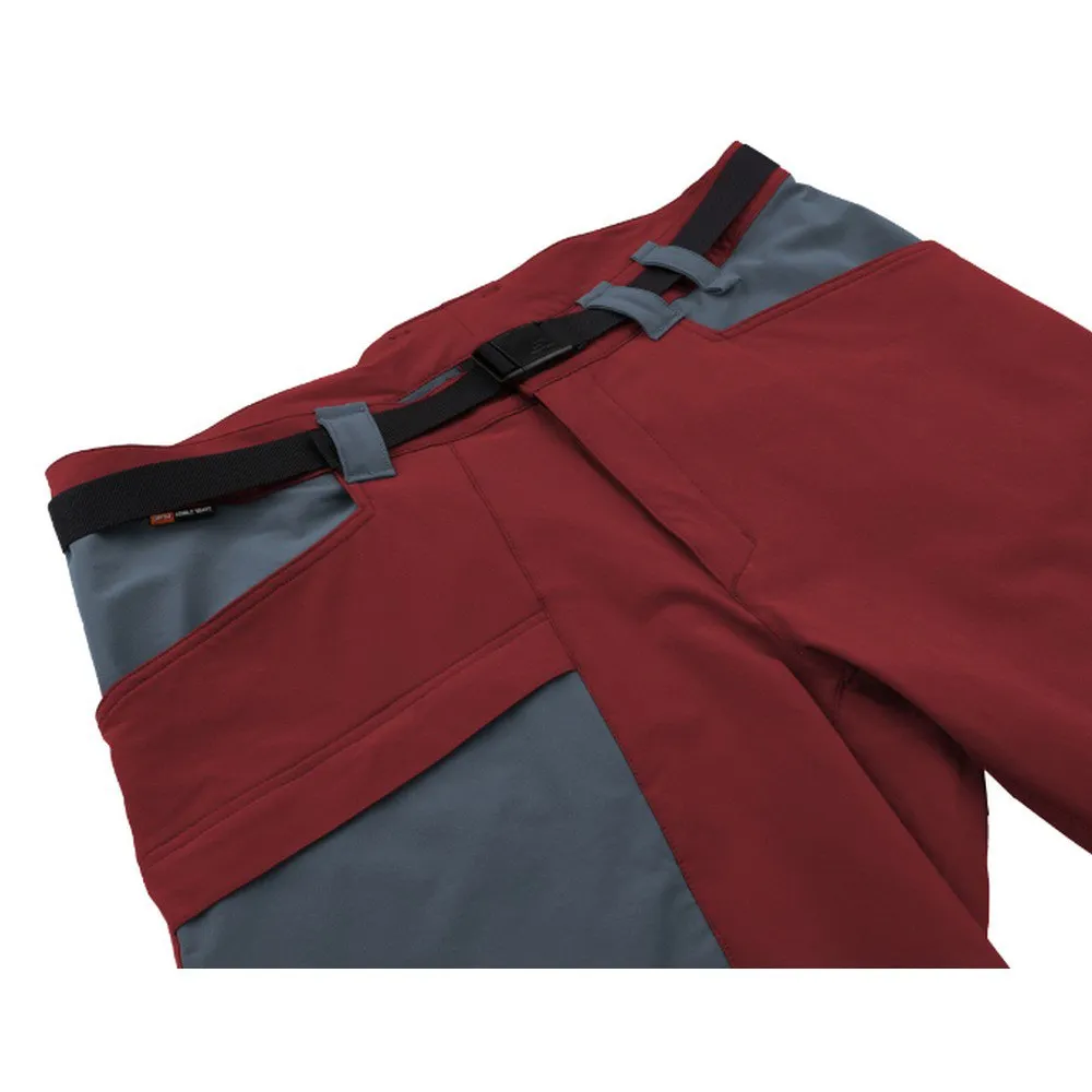 Hannah Verne Softshell Kurze Hose, Sun-dried tomato / dark slate
