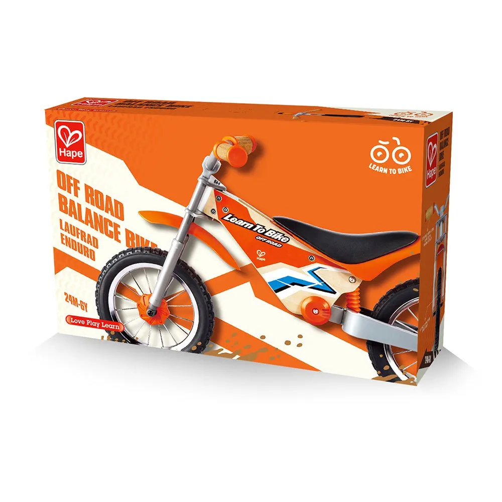 Hape Off Road Balance Fahrrad, Multicolor, One Size Hape Off Road Balance Fahrrad, Multicolor, One Size