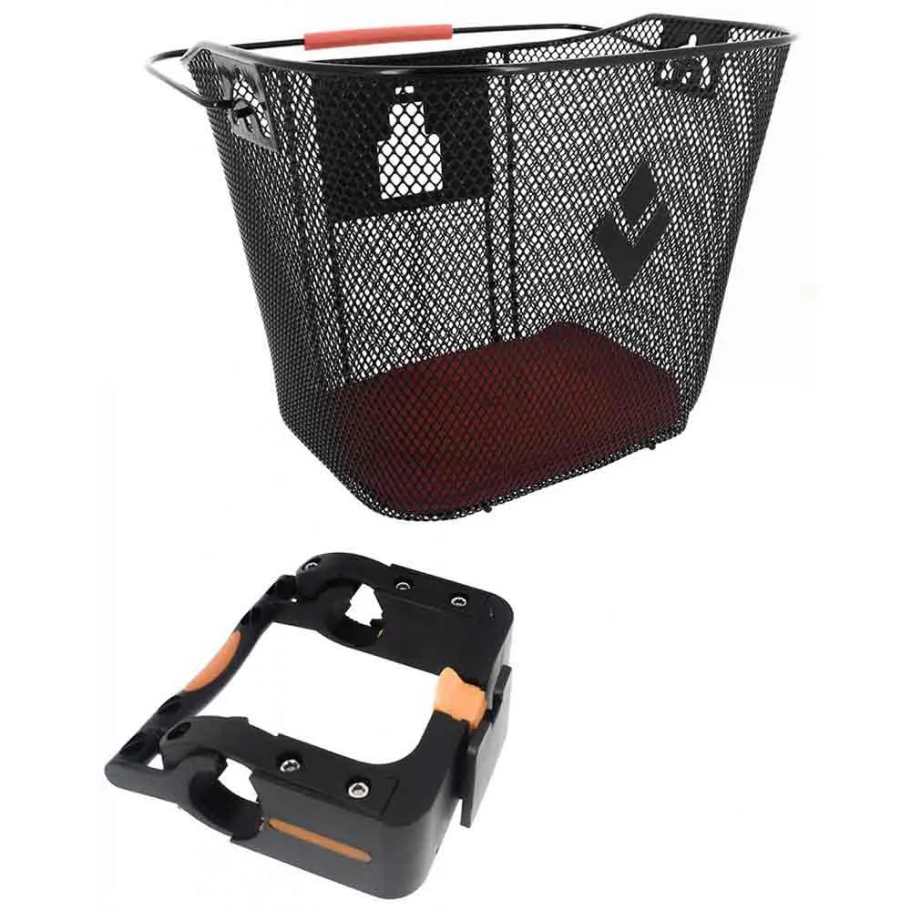Hapo-g Mit Frontkorb Mit Schnellverschluss, Black, One Size