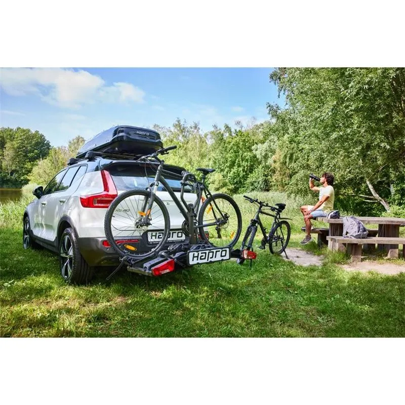 Hapro Atlas Premium Xfold Ii Fahrradständer Für 2 Fahrräder, Black, 2 Fahrrads Hapro Atlas Premium Xfold Ii Fahrradständer Für 2 Fahrräder, Black, 2 Fahrrads