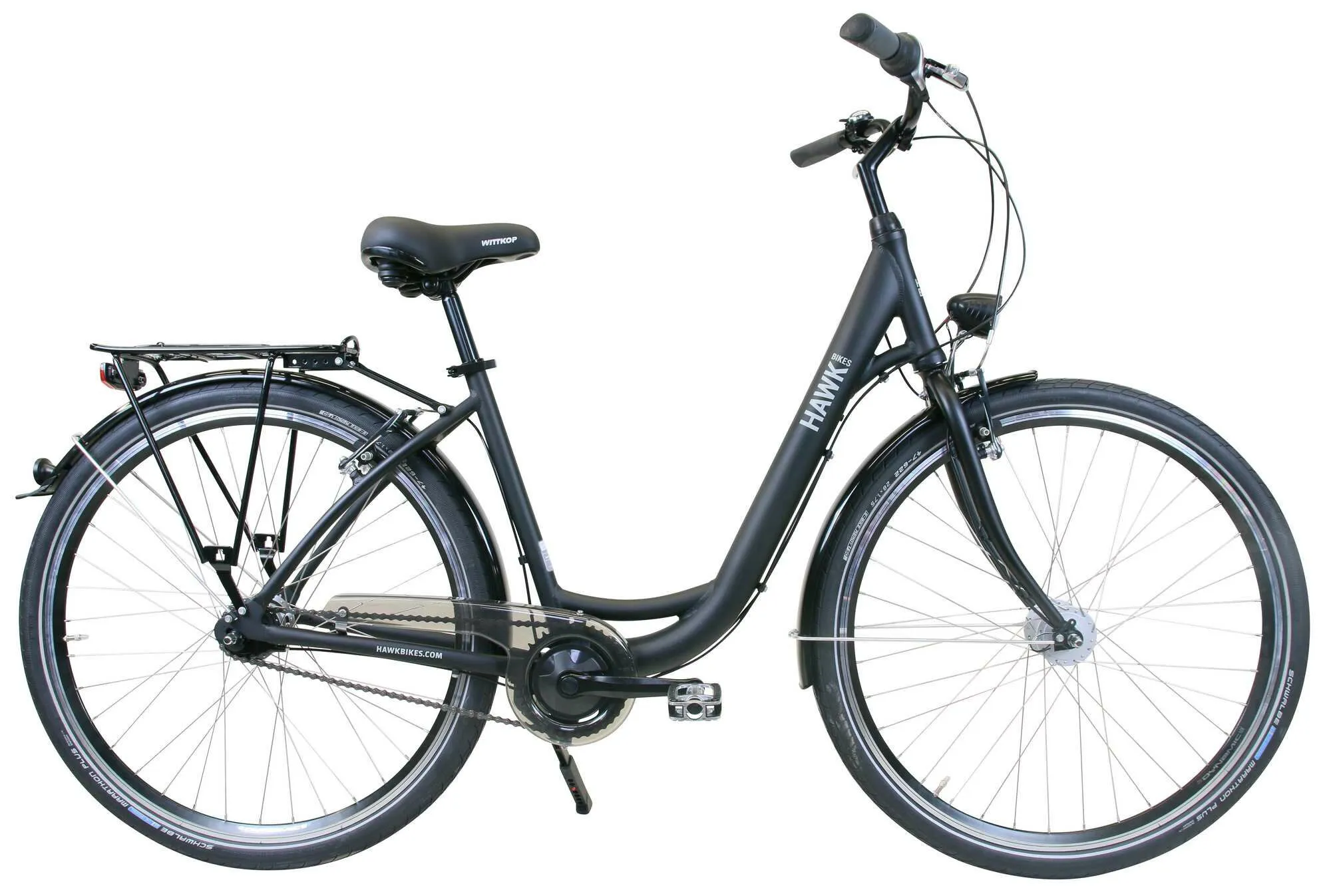 Hawk Bikes City Wave Easy Black 2023 26" Wave, Schwarz, 44cm Hawk Bikes City Wave Easy Black 2023 26" Wave, Schwarz, 44cm