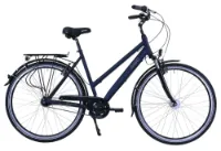 Hawk Bikes Citytrek Lady Deluxe Ocean Blue 2023 28" Trapez Hawk Bikes Citytrek Lady Deluxe Ocean Blue 2023 28" Trapez