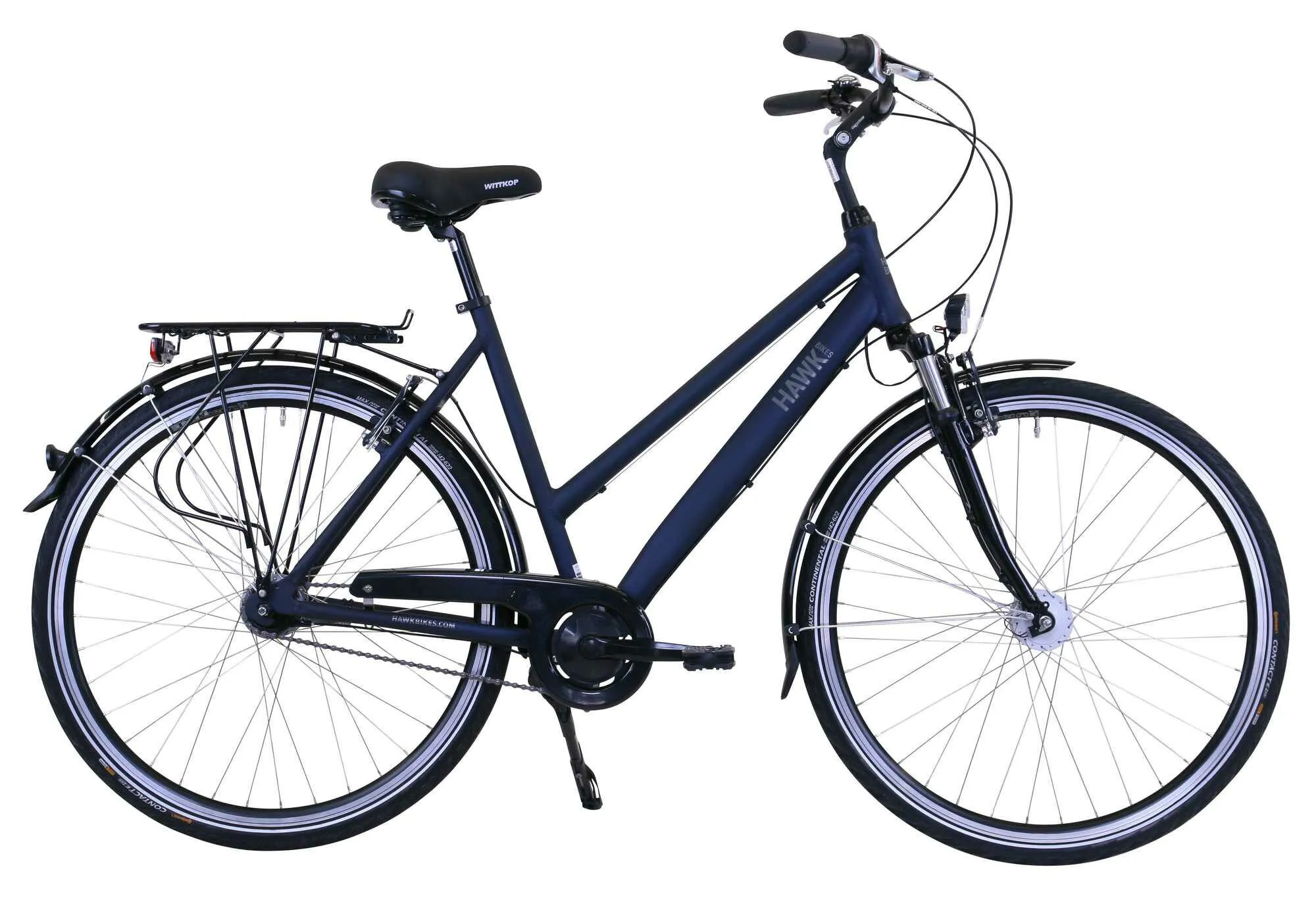 Hawk Bikes Citytrek Lady Deluxe Ocean Blue 2023 28" Trapez, Hersteller-ocean blue, 53cm Hawk Bikes Citytrek Lady Deluxe Ocean Blue 2023 28" Trapez, Hersteller-ocean blue, 53cm