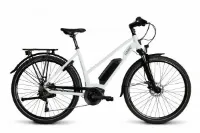 Hawk Bikes E-Trekking 500 Lady Weiß 28" 500 Wh Trapez Hawk Bikes E-Trekking 500 Lady Weiß 28" 500 Wh Trapez