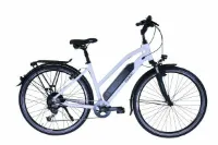 Hawk Bikes E-Trekking BAFANG Lady Weiß 28" 418 Wh Trapez Hawk Bikes E-Trekking BAFANG Lady Weiß 28" 418 Wh Trapez