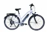 Hawk Bikes E-Trekking BAFANG Lady Weiß 28" 418 Wh Trapez, Hersteller-weiß, 46cm