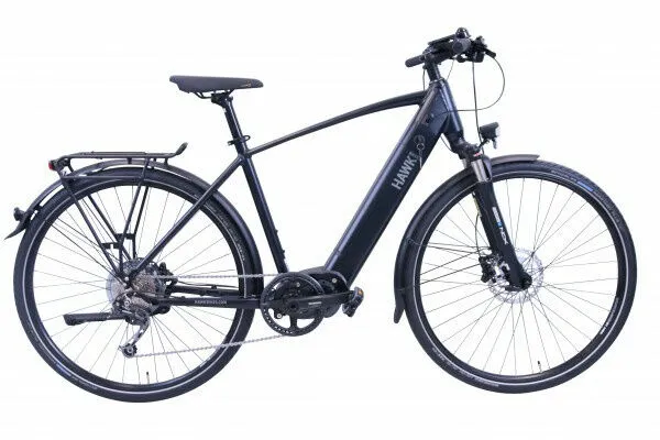 Hawk Bikes E-Trekking Integrated Gent STEPS 28" 504 Wh Diamant, Schwarz, 50cm Hawk Bikes E-Trekking Integrated Gent STEPS 28" 504 Wh Diamant, Schwarz, 50cm
