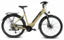 Hawk Bikes E-Trekking Integrated Lady Bafang Olivgelb 28" 522 Wh Wave, Hersteller-olivgelb, 50cm