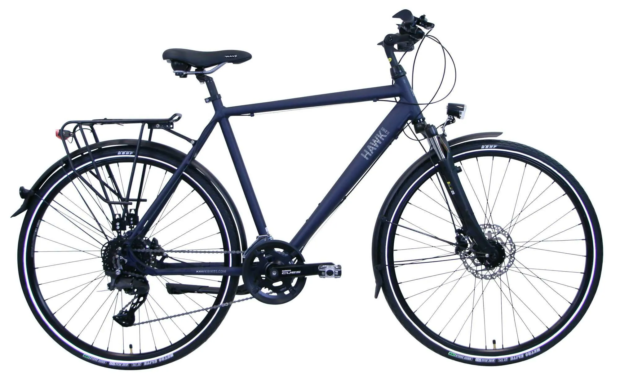 Hawk Bikes Trekking Gent Deluxe Ocean Blue 2023 28" Diamant Hawk Bikes Trekking Gent Deluxe Ocean Blue 2023 28" Diamant