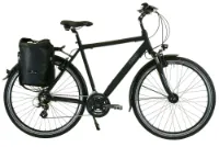 Hawk Bikes Trekking Gent Premium Plus Black 2023 28" Diamant Hawk Bikes Trekking Gent Premium Plus Black 2023 28" Diamant