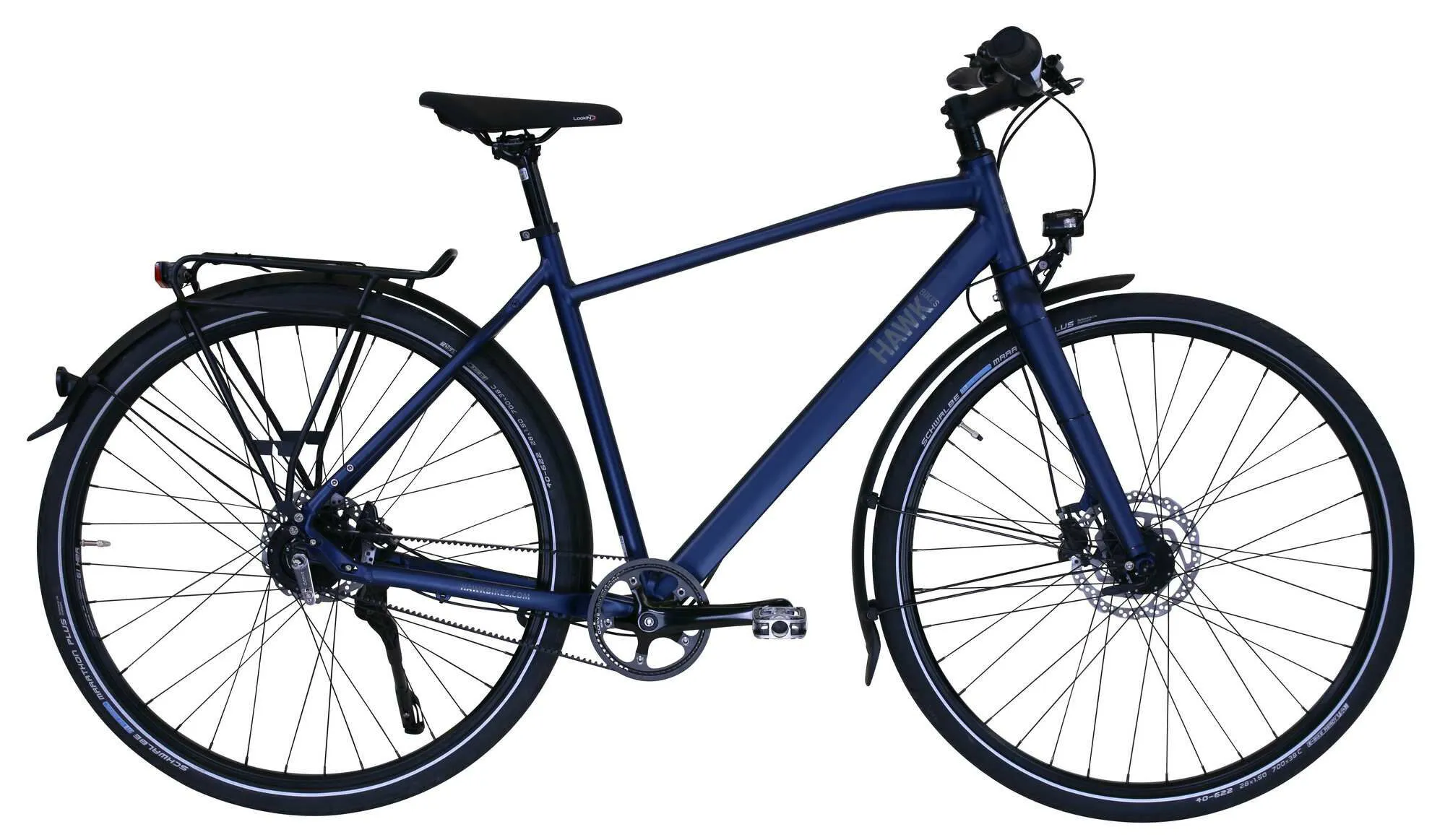 Hawk Bikes Trekking Gent Super Deluxe Ocean Blue 2023 28" Diamant Hawk Bikes Trekking Gent Super Deluxe Ocean Blue 2023 28" Diamant
