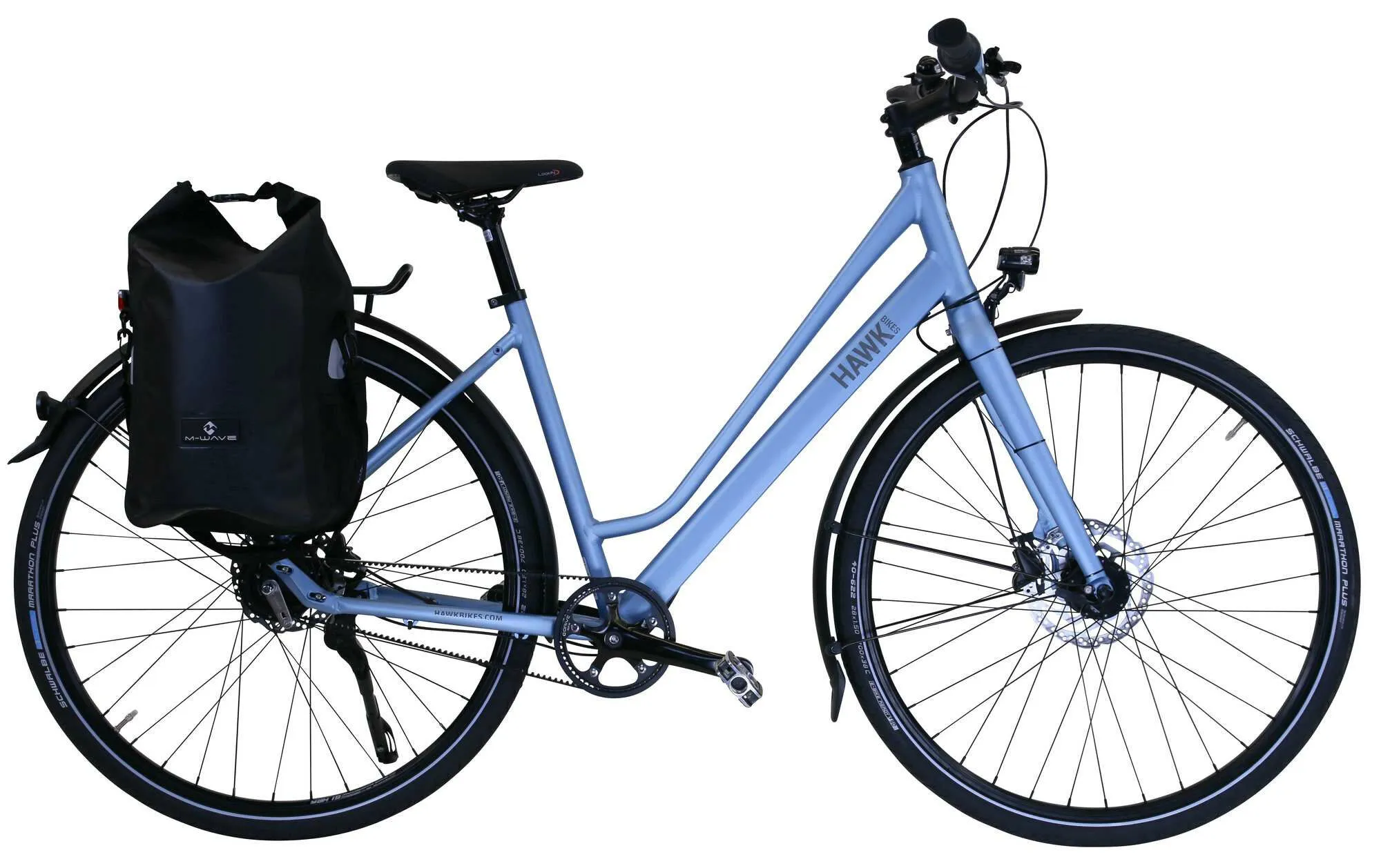 Hawk Bikes Trekking Lady Super Deluxe Plus Sky Blue 2023 28" Trapez, Hellblau, 48cm Hawk Bikes Trekking Lady Super Deluxe Plus Sky Blue 2023 28" Trapez, Hellblau, 48cm