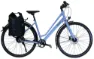 Hawk Bikes Trekking Lady Super Deluxe Plus Sky Blue 2023 28" Trapez, Hellblau, 48cm